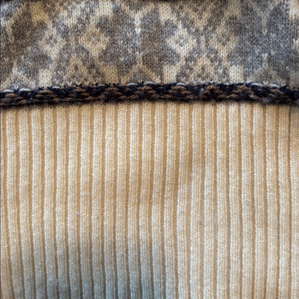 J. Crew Snowflake Wool Sweater - Picture 6 of 6